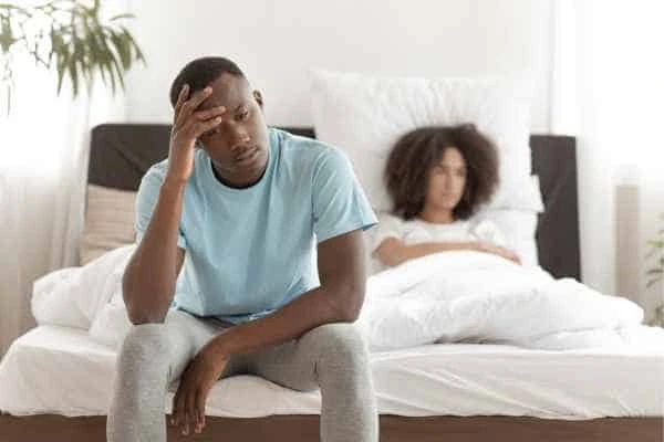 Man upset about ED symptoms Harpenden