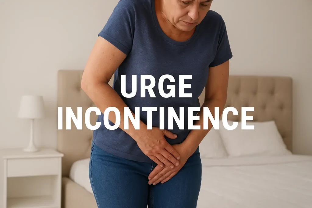 how to manage urge incontinence Harpenden symptoms