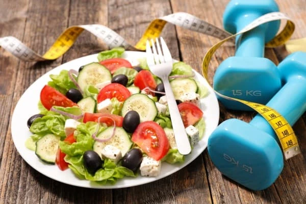 Example of good diet and exercise Harpenden