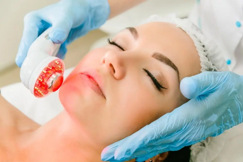 woman having non-surgical Morph8 treatment Harpenden
