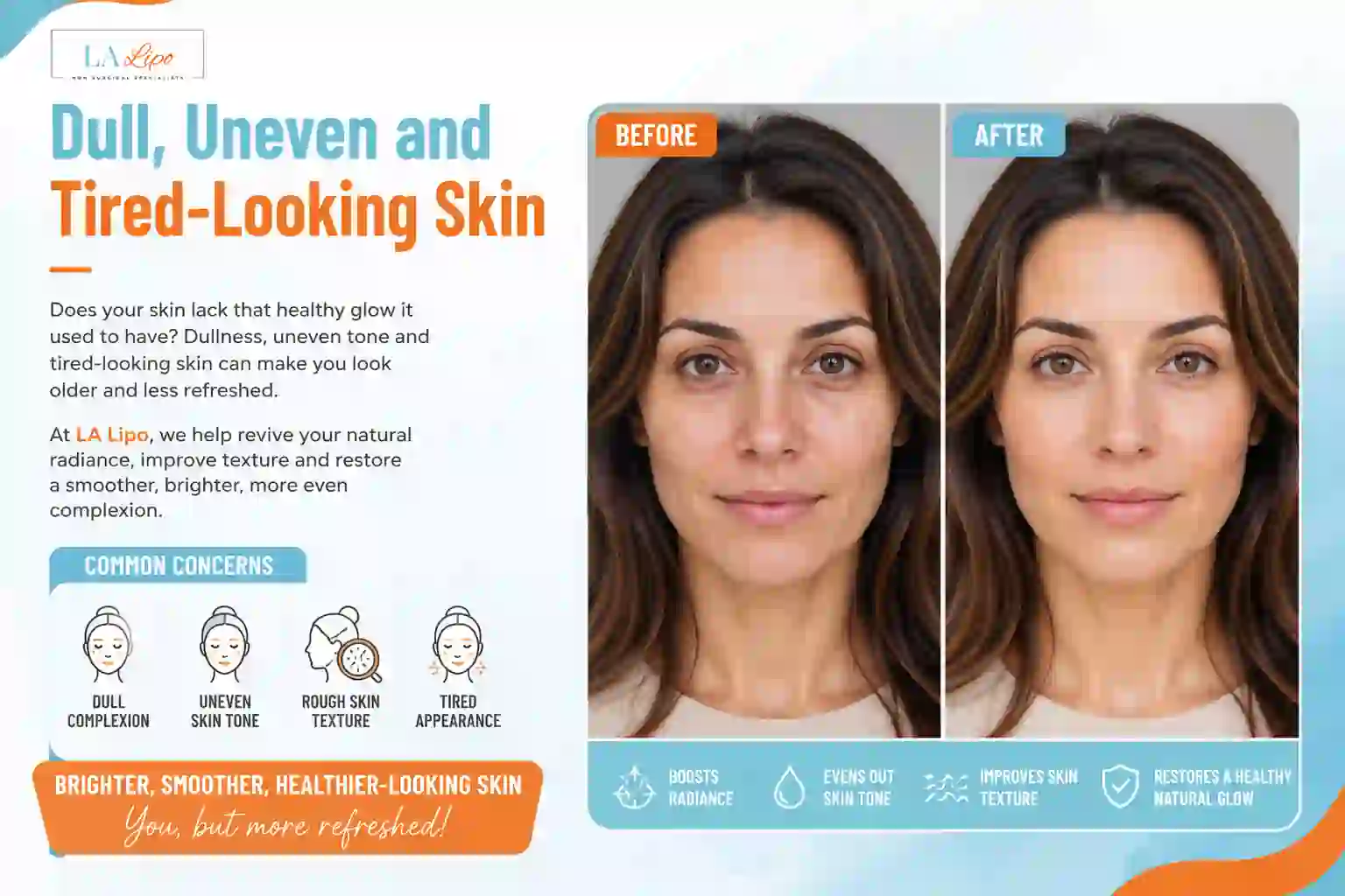 Sign #5: Dull, Uneven and Tired-Looking Skin Harpenden